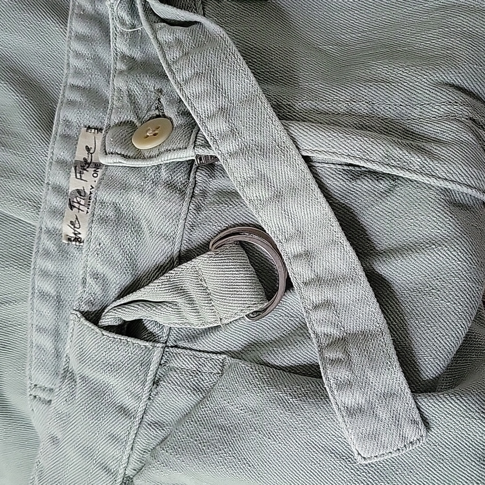 We The Free womens Paloma slouchy jeans mint sz 31 - Picture 8 of 8